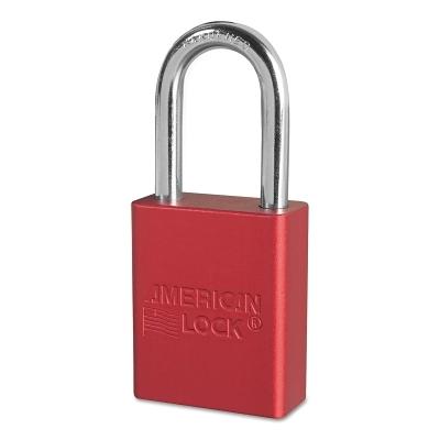 American Lock® Solid Aluminum Padlocks A1106RED