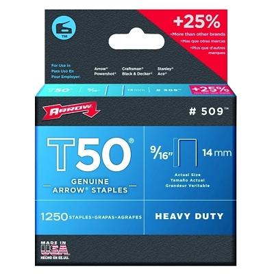 Arrow Fastener T50® Type Staples 509