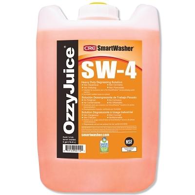 SmartWasher® OzzyJuice® SW-4 Heavy-Duty Degreasing Solution