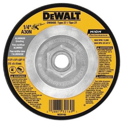 DeWalt® HP T27 Aluminum Grinding Wheels