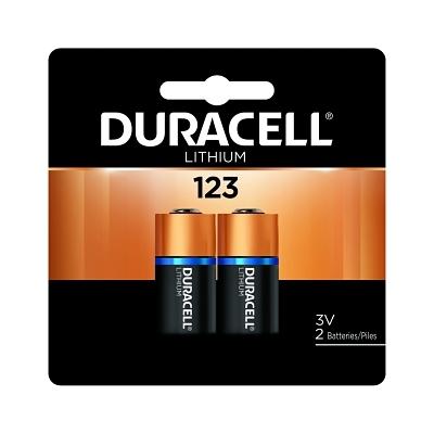 Duracell® Lithium Batteries DURDL123AB2BPK