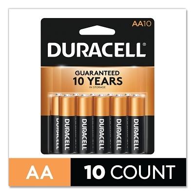 Duracell® CopperTop Alkaline Batteries DURMN1500B10Z