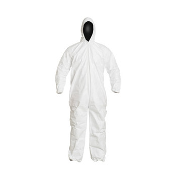 DuPont™ Tyvek® IsoClean® Coverall with attached Hood