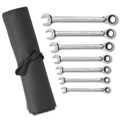 GEARWRENCH® 7 Pc. Reversible Combination Ratcheting Wrench Sets