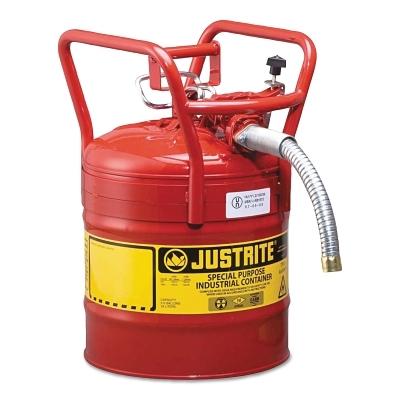 Justrite Type II AccuFlow™ DOT Steel Safety Cans