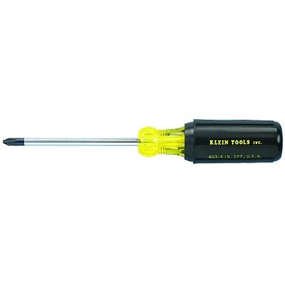 Klein Tools Profilated® Phillips-Tip Cushion-Grip Screwdrivers