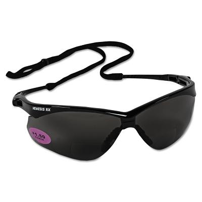 KleenGuard™ V60 Nemesis™ Rx Readers Prescription Safety Glasses Smoke