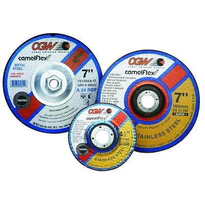 CGW Abrasives 1/4 in Depressed Center Wheels Type 27 35623