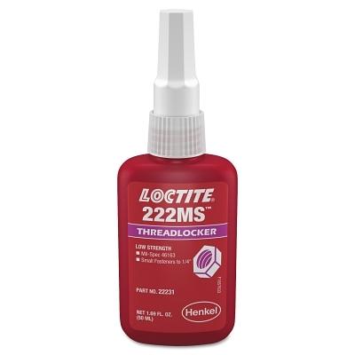 Loctite® 222MS™ Low Strength/Small Screw Threadlockers 135334