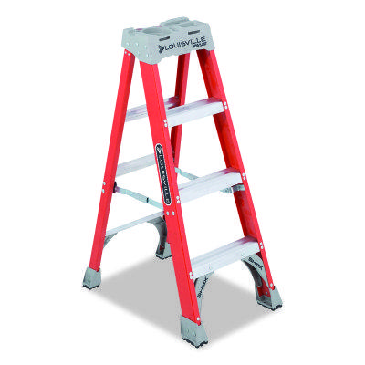 Louisville Ladder® FS1500 Series Fiberglass Stepladders FS1504