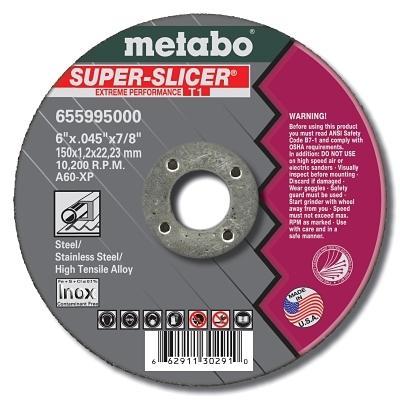Metabo Super Splicer® Extreme Performance Cutting Wheels 655995000