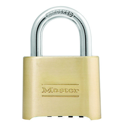 Master Lock No. 175 Combination Brass Padlocks 175DCOM