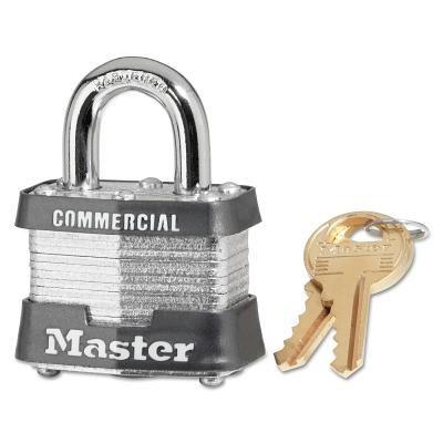 Master Lock® No. 3 Laminated Steel Padlocks 3KA3303
