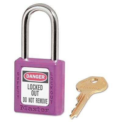 Master Lock® Zenex™ Thermoplastic Safety Lockout Padlocks 410PRP