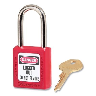 Master Lock® Zenex™ Thermoplastic Safety Lockout Padlocks, 6/box