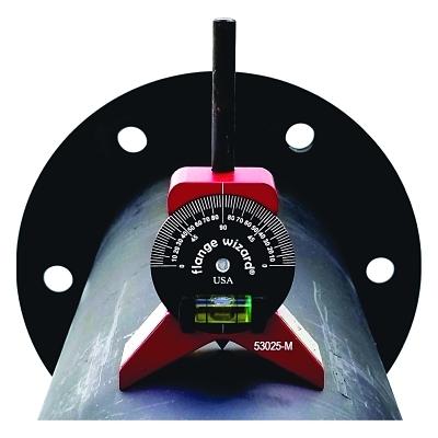 Flange Wizard® Magnetic Centering Heads with Vial 53025M