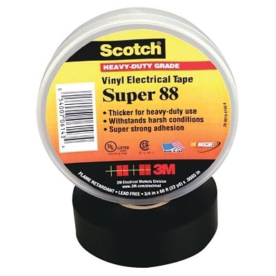 Scotch® Super 88 Vinyl Electrical Tapes 7000006093
