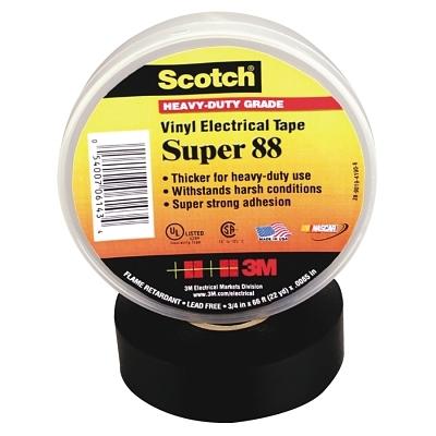 Scotch® Super 88 Vinyl Electrical Tapes 7000058433