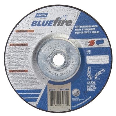 Norton Bluefire® Type 27 Depressed Center Wheels 66252843215