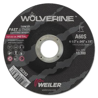 Weiler® Wolverine™ Thin Cutting Wheels 56393