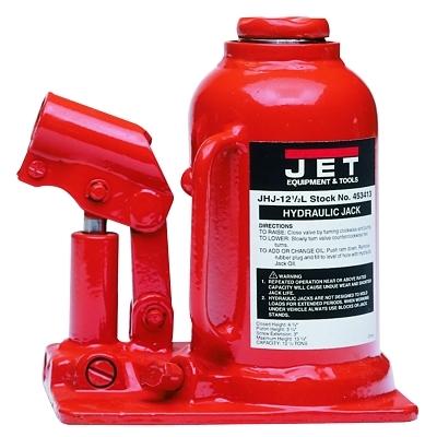 Jet® JHJ Series Heavy-Duty Industrial Bottle Jacks