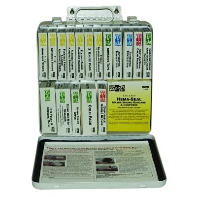 First Aid Only® 24 Unit Steel First Aid Kits