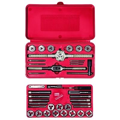 Irwin Hanson® 39-pc Machine Screw / Fractional Tap & Solid Round Die Sets