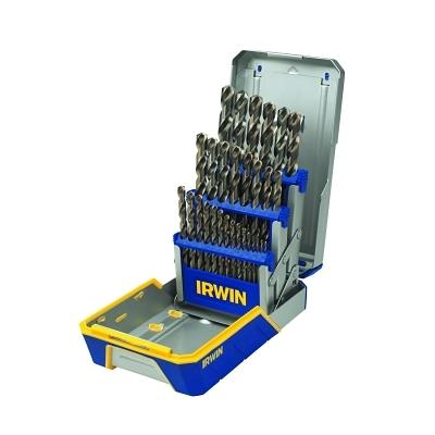 Irwin® 29-pc Cobalt M-35 Metal Index Drill Bit Sets