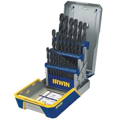Irwin® 29-pc Black Oxide Metal Index Drill Bit Sets