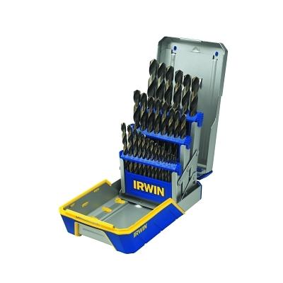 Irwin® 29-pc Black and Gold Metal Index Drill Bit Sets