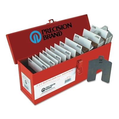 Precision Brand Slotted Shim Assortment Kits 42900