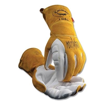 Caiman 1540 revolution® Premium Goat Grain Unlined Palm TIG/Multi-Task Welding Gloves