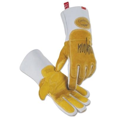 Caiman® 1812 revolution® Pig Grain FR Cotton Fleece Lined MIG/Stick Welding Gloves