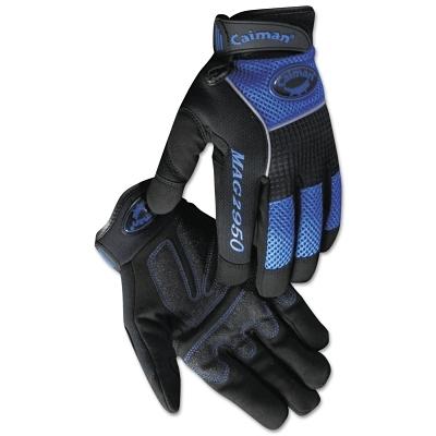 Caiman 2950 Synthetic Leather Padded Palm Grip Mechanics Gloves