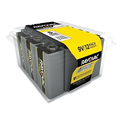 Rayovac Ultra Pro Alkaline Reclosable Batteries AL9V12PPJ