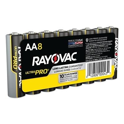RAYOVAC® Ultra Pro™ Alkaline Batteries ALAA8J