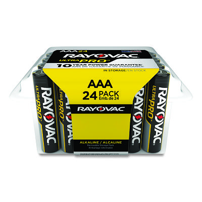 Rayovac Ultra Pro Alkaline Reclosable Batteries ALAAA24PPJ