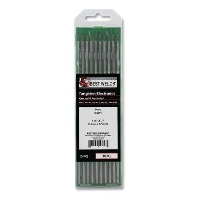 Best Welds Pure Ground Tungsten Electrodes 187G
