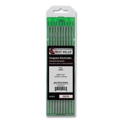 Best Welds Pure Ground Tungsten Electrodes 3327G