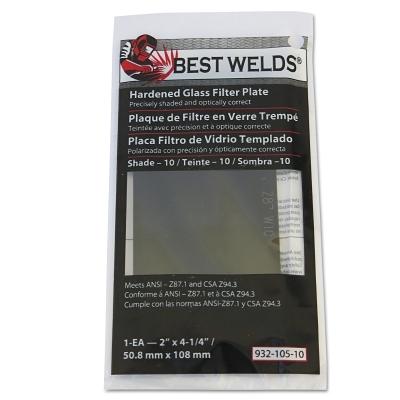 Best Welds Glass Filter Plates 2 in x 4-1/4 in