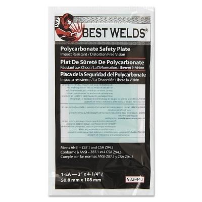 Best Welds Safety Plate 932440
