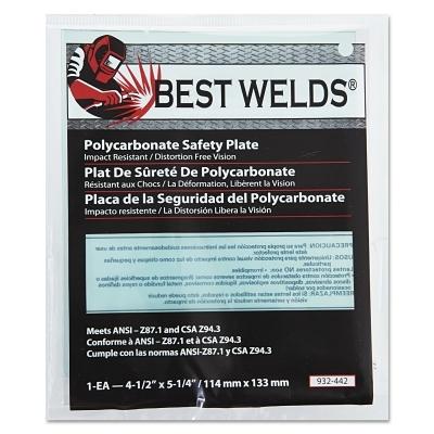 Best Welds Safety Plate 932442