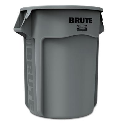 Rubbermaid Commercial BRUTE® Round Containers without Lid FG265500GRAY