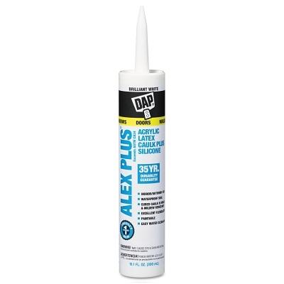 DAP® ALEX PLUS® Acrylic Latex Caulks Plus Silicone (PC 18101)