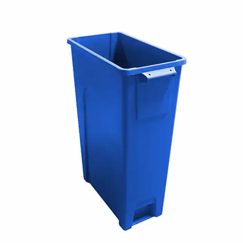 23 Gallon Thin Bin Blue