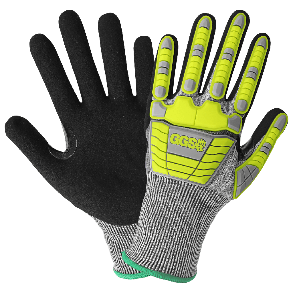 [A-CIA186MF] Vise Gripster® C.I.A. Cut and Impact Resistant Nitrile-Coated Tuffalene® Gloves
