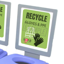 Thin Bin® 23 Gallon Recycling Sign Kit