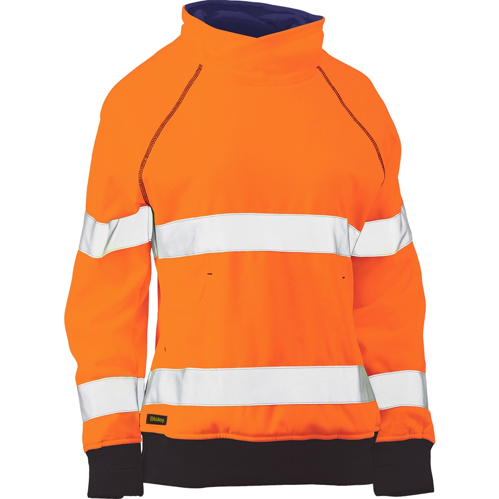 [SA-323W6818T] Bisley® ANSI Type R Class 2 Women's Contoured Fleece Pullover Sweatshirt