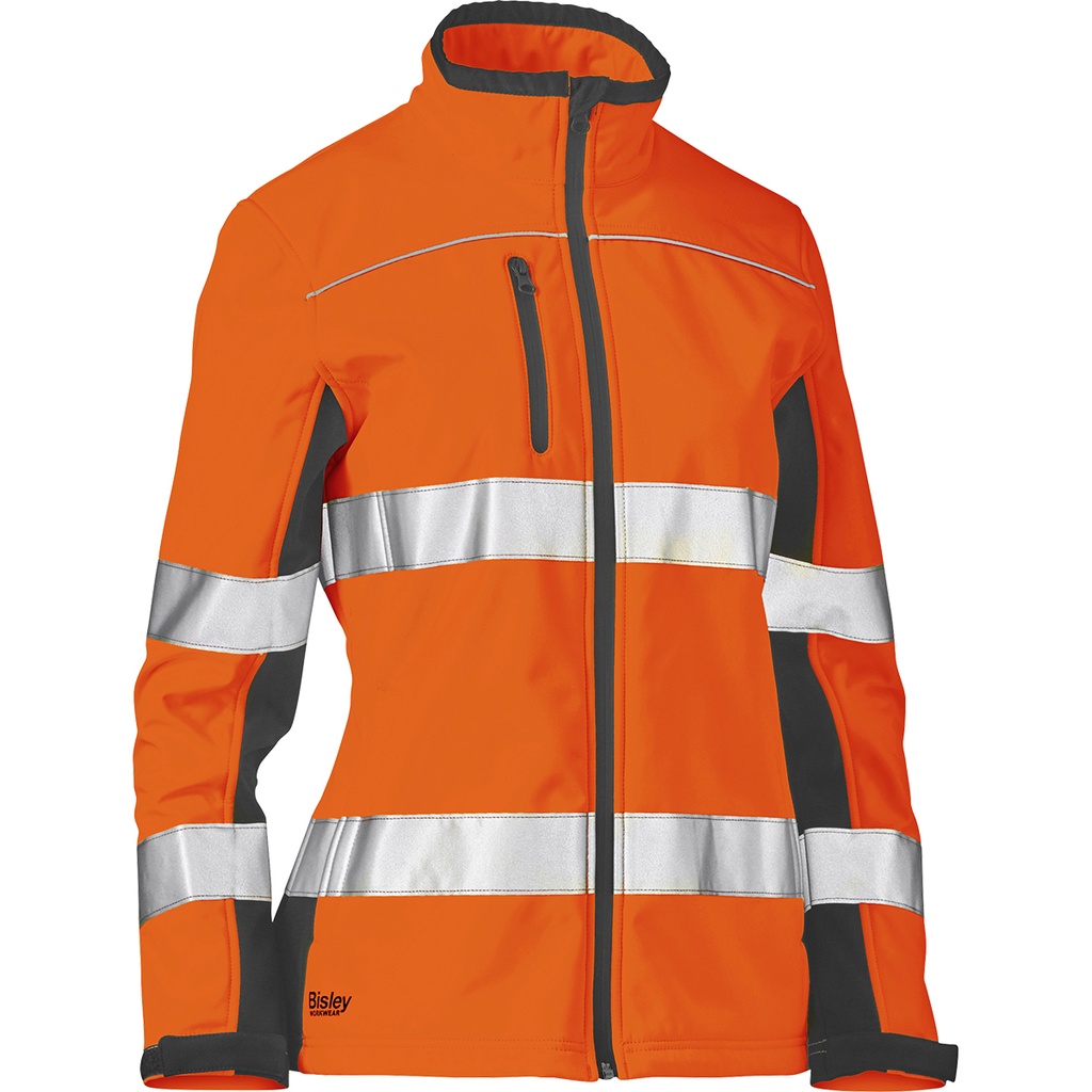 [SA-333W6059T] Bisley® ANSI Type R Class 2 Women's Contoured Softshell Jacket