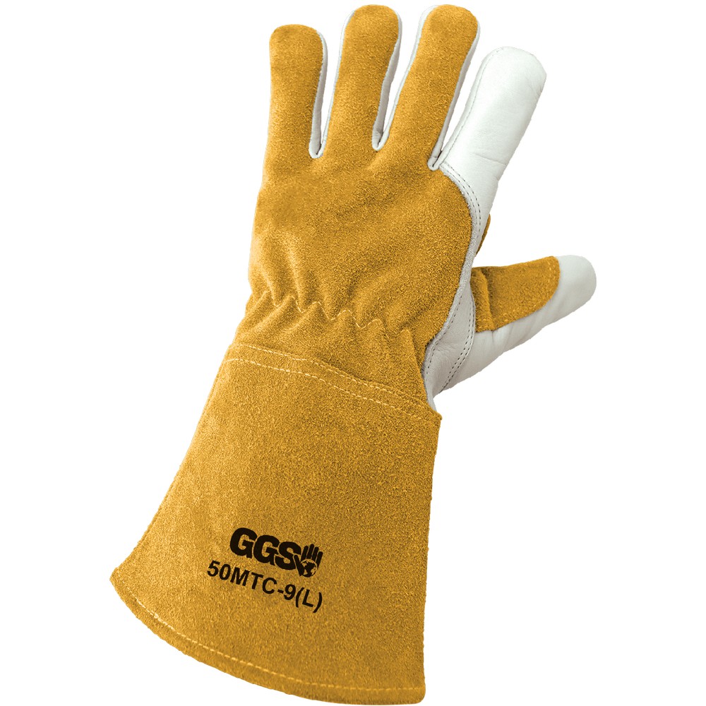 [A-50MTC] Welding Glove, Premium-Grade Split Cowhide w/Fleece Lining